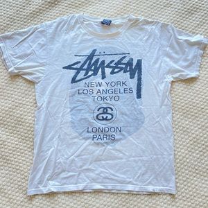 BAPE X Stussy Bathing Ape T-shirt Unisex